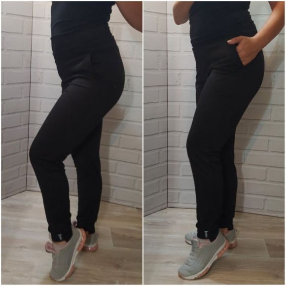 Штаны спорт Sport style 1030 black Штаны спорт Sport style 1030 black