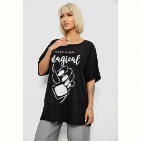 Футболка Seven Group 6605 black Футболка Seven Group 6605 black