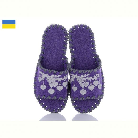 Тапочки Vends 244W фіолетовий