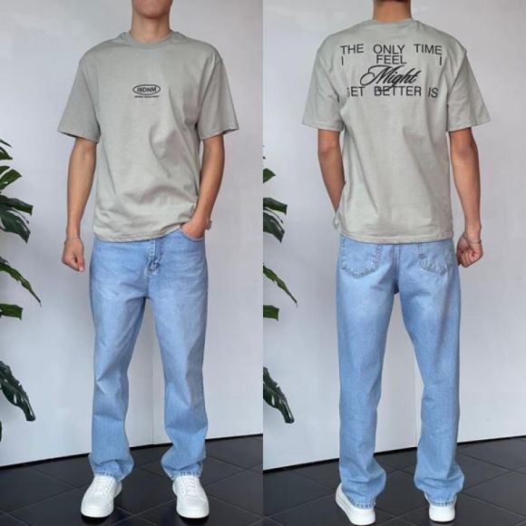 Футболка i8denim 2156 grey