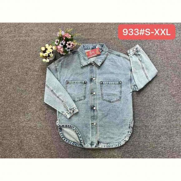 Рубашка Maxim Jeans 933 l.blue