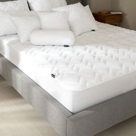 Наматрасник защитный 120х200х35 см NORDIC СOMFORT LUXE IDEIA пл 250 гр/м2 натяжной с бортом по периметру