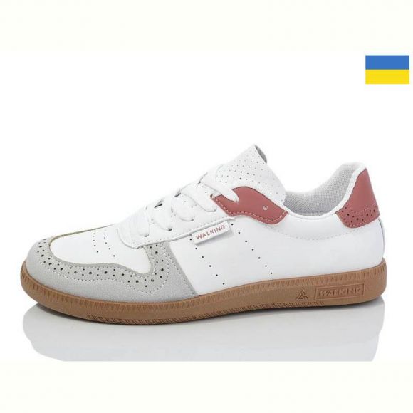 Кроссовки Demur 720-1 білий-рожев