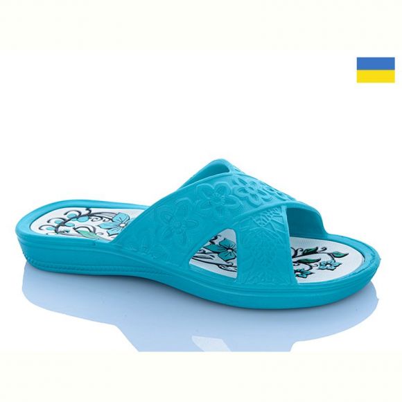Шлепанцы Roksol Роксол Ж750 бірюзовий Шлепанцы Roksol Роксол Ж750 бірюзовий
