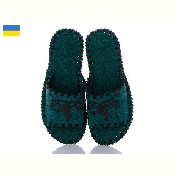 Тапочки Vends 164W зелений