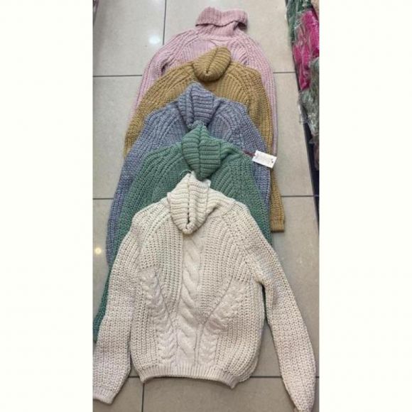 Свитер Julia JL322 green Свитер Julia JL322 green
