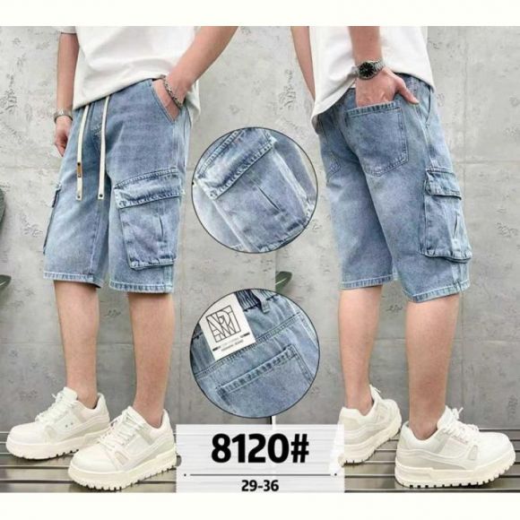 Шорты Baron Jeans 8120 l.blue Шорты Baron Jeans 8120 l.blue