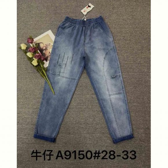 Джинсы Immei A9150 l.blue