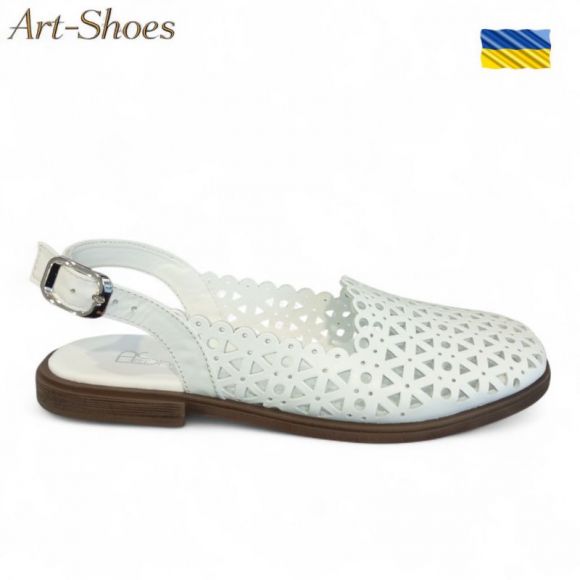 Босоножки DvaShoes ART-612 бел