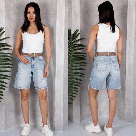 Шорты Maxim Jeans 3349-1 l.blue