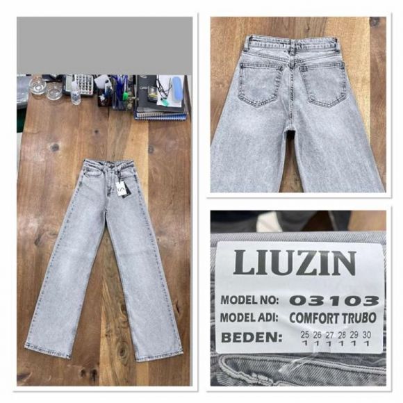 Джинсы Maxim Jeans 03103 l.grey