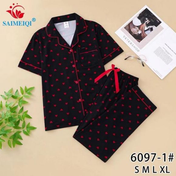 Пижама Estima 6097-1 black