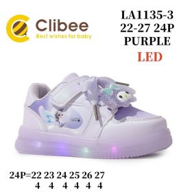 Кроссовки Clibee Apa-LA1135-3LED purple