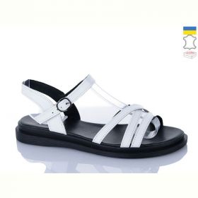 Босоножки Sali 1101-1 білий чор-п. Босоножки Sali 1101-1 білий чор-п.