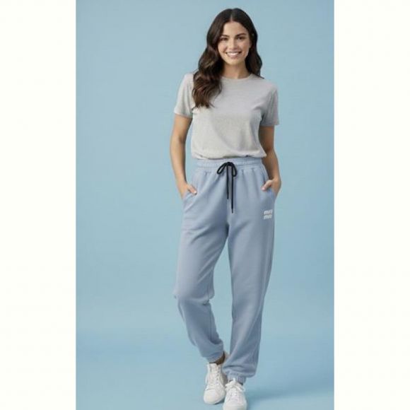 Штаны спорт Annet AZ0187 blue