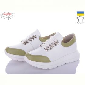 Кроссовки Arto 216 бел-олив-кожа Кроссовки Arto 216 бел-олив-кожа
