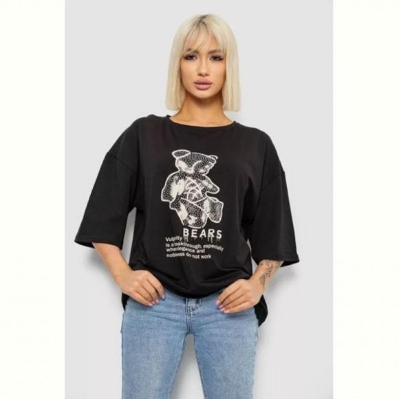 Футболка Seven Group 2029 black Футболка Seven Group 2029 black