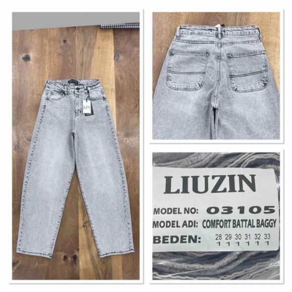 Джинсы Maxim Jeans 03105 l.grey