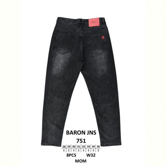 Джинсы God Baron 751 black