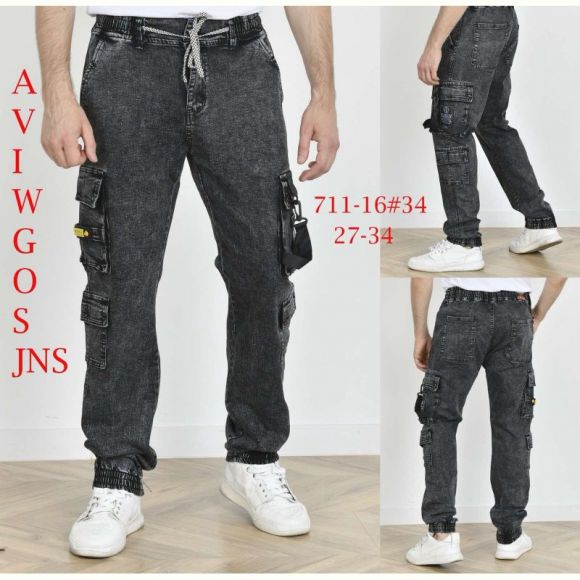 Джинсы God Baron 711-16 black