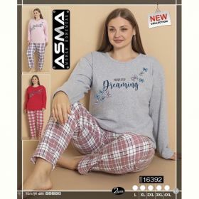 Пижама HomeWear 16392 mix