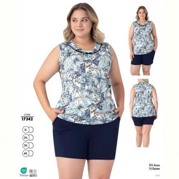 Пижама Cotpark 17342 blue
