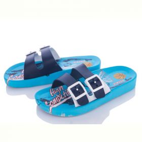 Шлепанцы Angel 11378 white-blue Шлепанцы Angel 11378 white-blue