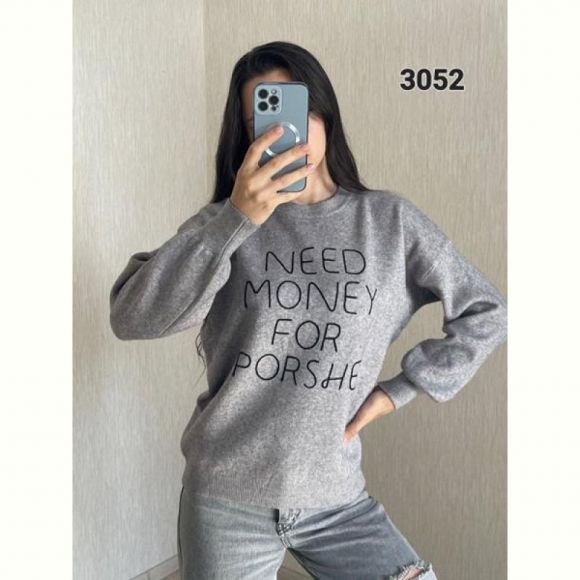 Свитер FSN 3052 grey