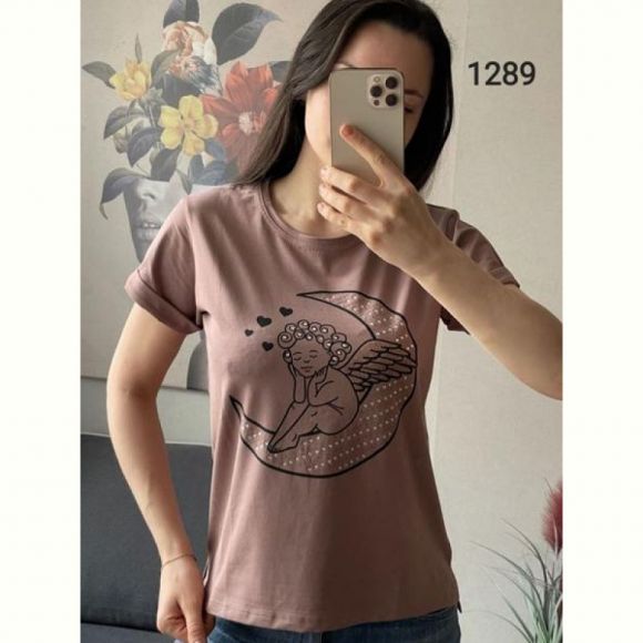 Футболка FSN 1289 brown