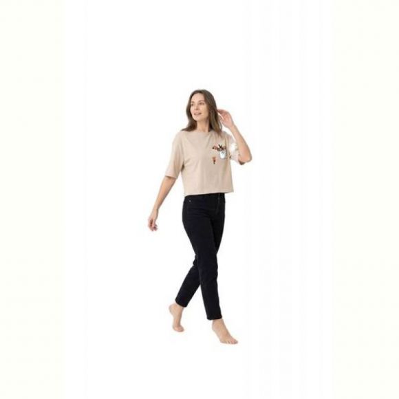 Футболка FSN 7179 beige