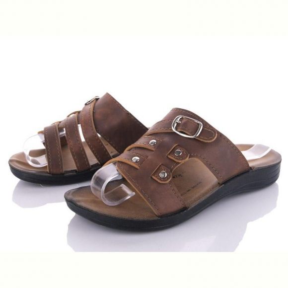 Шлепанцы Malibu Polomax pr brown Шлепанцы Malibu Polomax pr brown