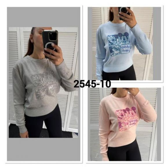 Свитер MMC clothes 2545-10 pink Свитер MMC clothes 2545-10 pink