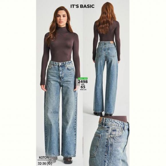 Джинсы Maxim Jeans 2498-4S5-65 l.blue