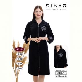 Халат Annet DO-D4718 black Халат Annet DO-D4718 black