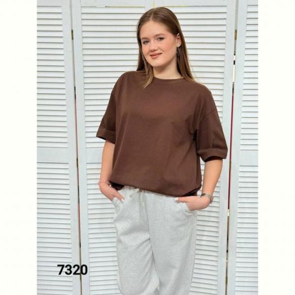 Футболка MMC clothes 7320 brown