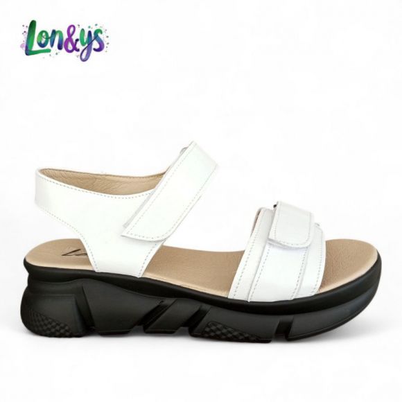 Босоножки DvaShoes Bad-520 white