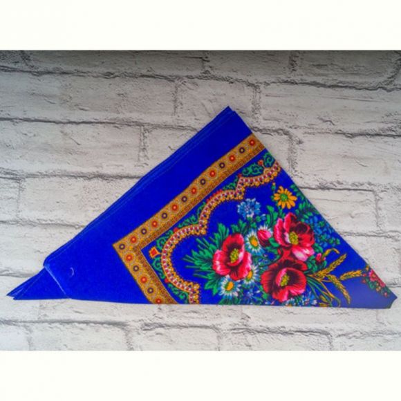 Платок Shawls P177 blue Платок Shawls P177 blue