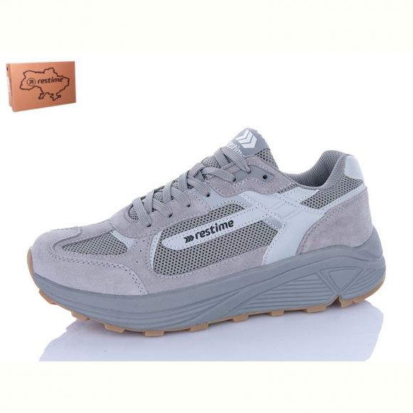 Кроссовки Restime ZMB25104 grey