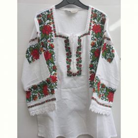 Вышиванка Кузя 002 white Вышиванка Кузя 002 white