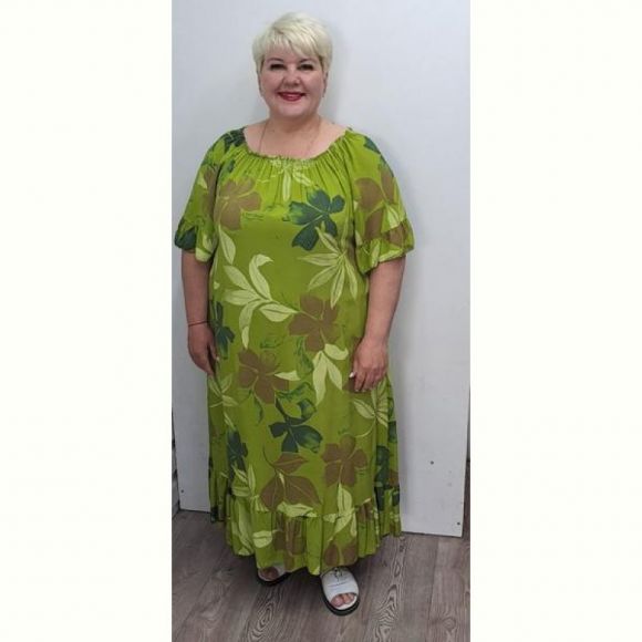 Платье Romeo life RL1068 green