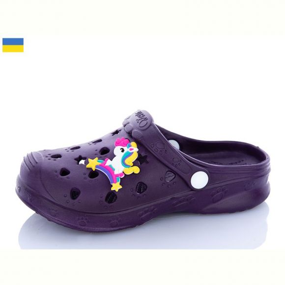 Кроксы Verta С100 бордовий