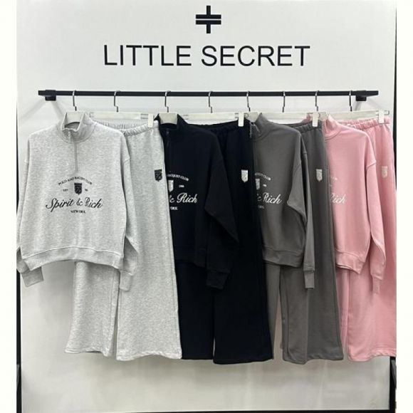 Костюм спорт Little Secret 500426 d.grey