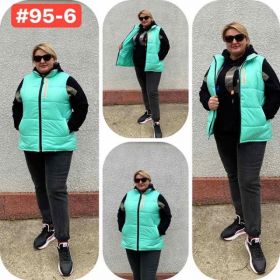 Жилетка Romeo life 95-6 l.green