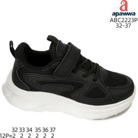 Кроссовки Apawwa ApM-ABC2223P black-white
