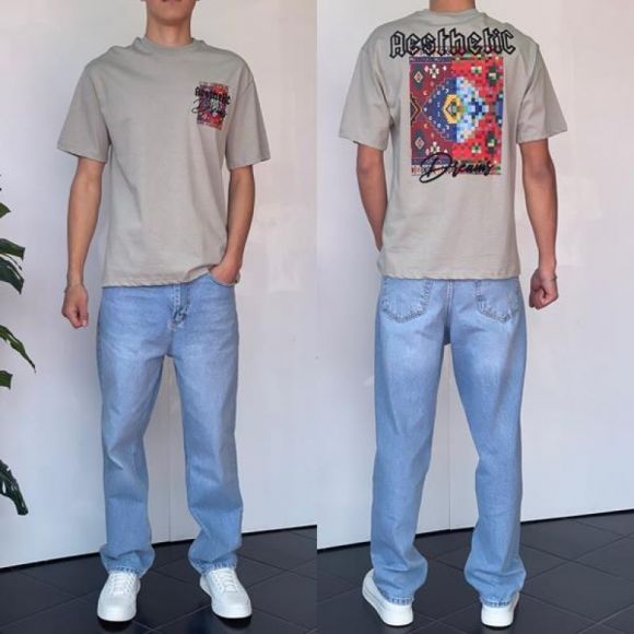 Футболка i8denim 2152 grey
