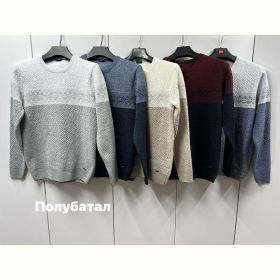 Свитер Navas NW468 d.grey-l.grey