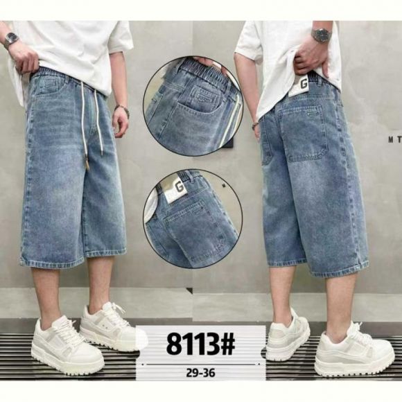 Шорты Baron Jeans 8113 l.blue