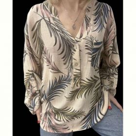 Рубашка Elena&Vika 26023 l.beige Рубашка Elena&Vika 26023 l.beige