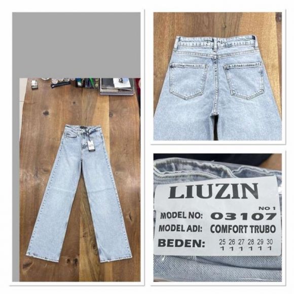 Джинсы Maxim Jeans 03107-1 l.blue