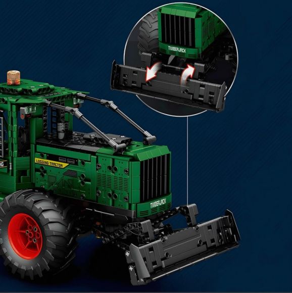 G489490-22027 Конструктор Лісозаготівельний трактор (скідер) на радіокеруванні 1471 деталь G489490-22027 Конструктор Лісозаготівельний трактор (скідер) на радіокеруванні 1471 деталь
